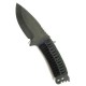 Нож NAV-T Matte Black Oxide D2 Steel Black G-10 Handle Black Kydex Sheath Medford MF/NAV-T OxBk-CoBk-KyBk 